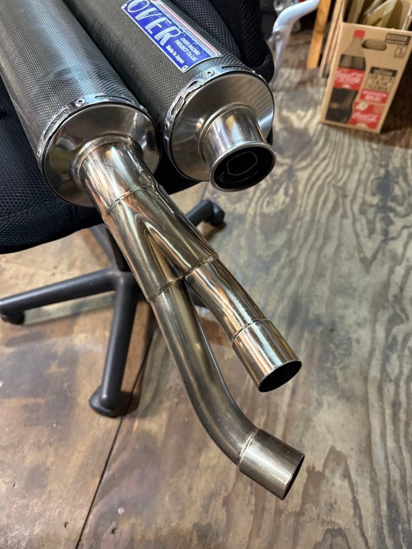 YAMAHA Vmax1200 OVERスリップオンマフラー