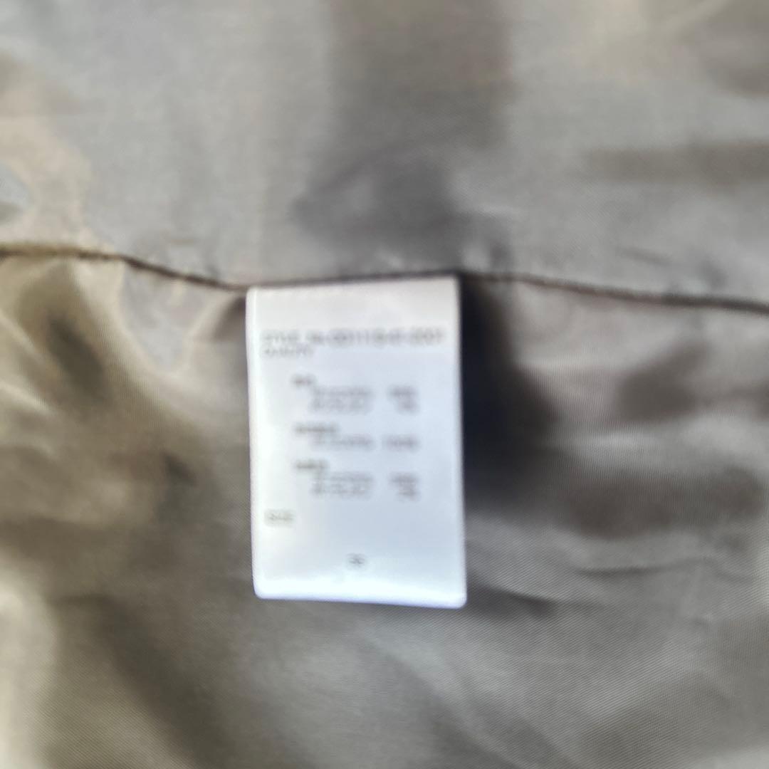 グレディブリリアン 未使用に近いブラウン ツイルテーラードダブルジャケットM38