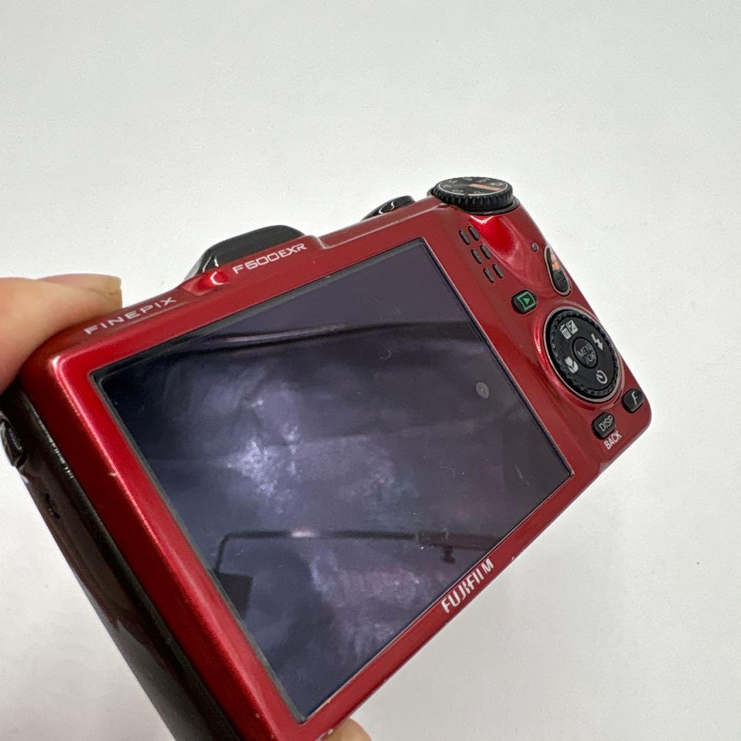 FUJIFILM FINEPIX F600EXRレッド　 動作確認済