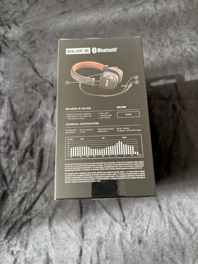 Marshall Major III ワイヤレスヘッドフォン