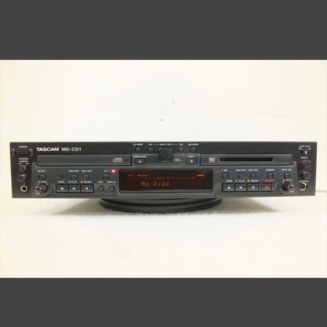 【美品】TASCAM MD-CD1 タスカム CDデッキ
