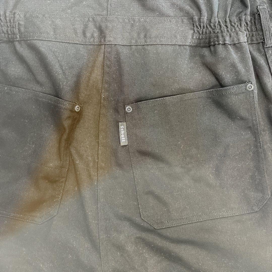 Schott ブラックオーバーオール Mサイズ