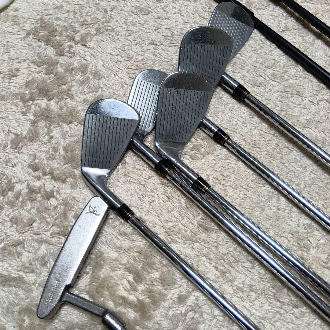 ゴルフクラブ10本セット　アイアン７番欠品