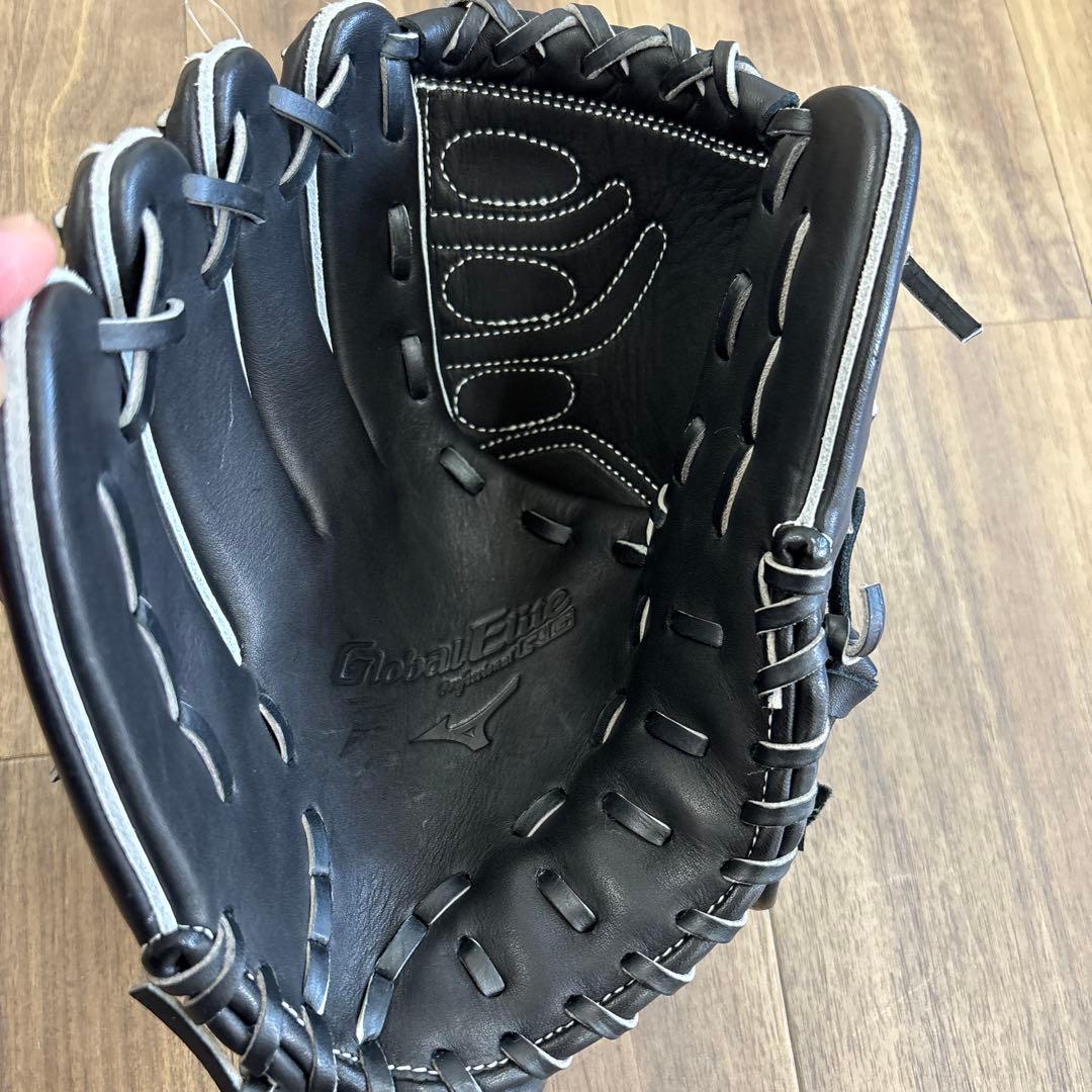 K*e様 ミズノ 軟式グローブ 左投げ用　ブラック M 1AJGY98501