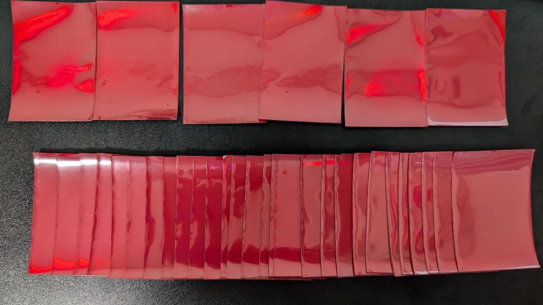 遊戯王 GX オシリスレッド 初期 スリーブ プロテクター 48枚