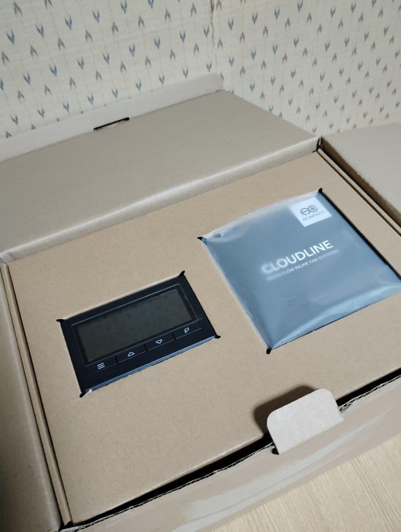 AC INFINITY AI-CLT4 インライン ダクトファン 未使用品