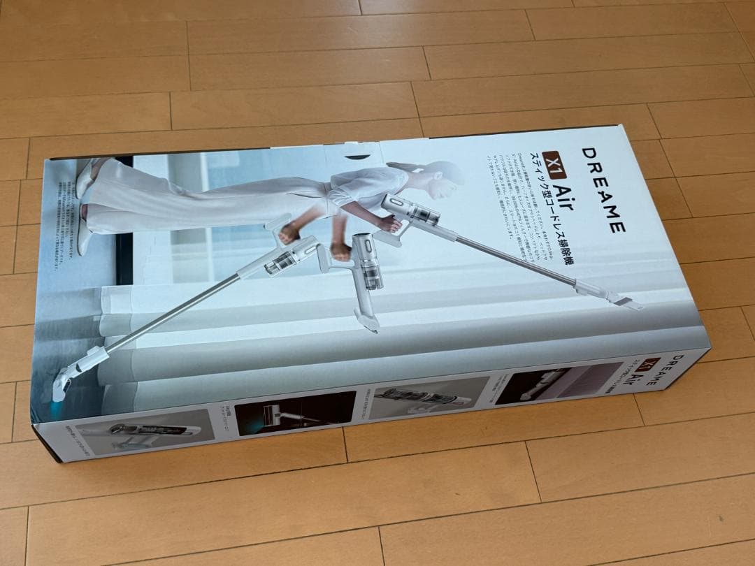 使用1回 dreame X1 Air コードレススティック掃除機 サイクロン式