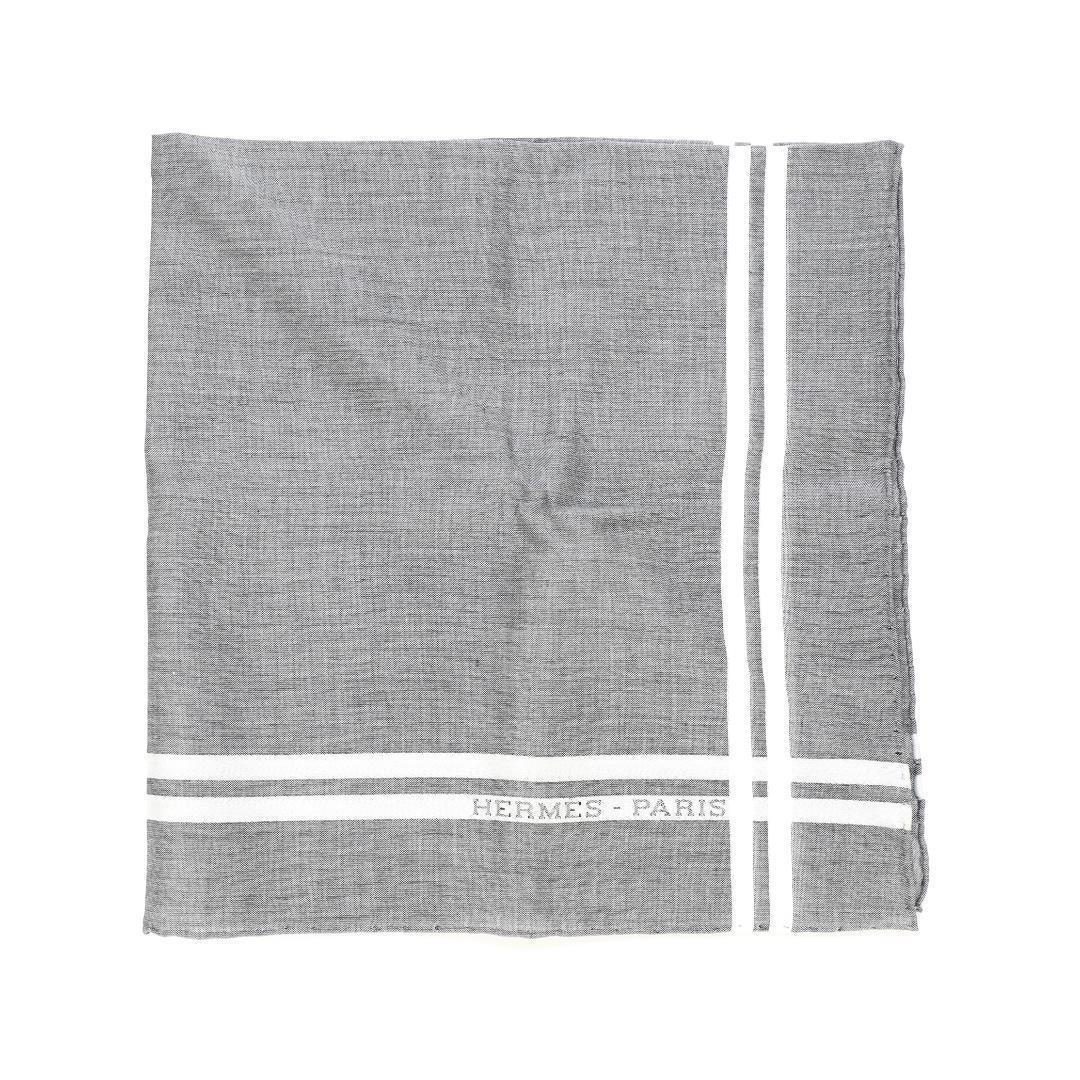 エルメス ハンカチ2枚セット コットン100%