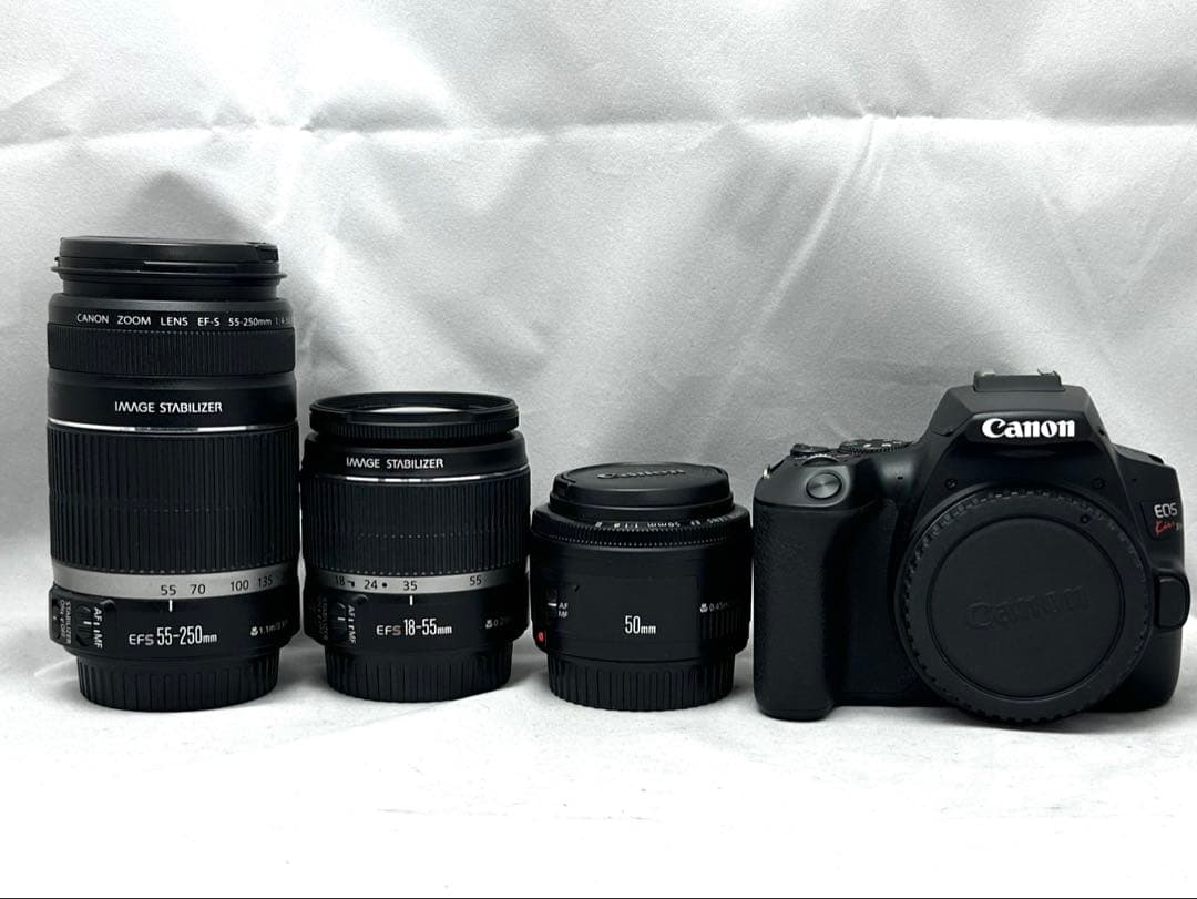 さらに値下げ！Canon EOS Kiss X10 レンズ3本セット
