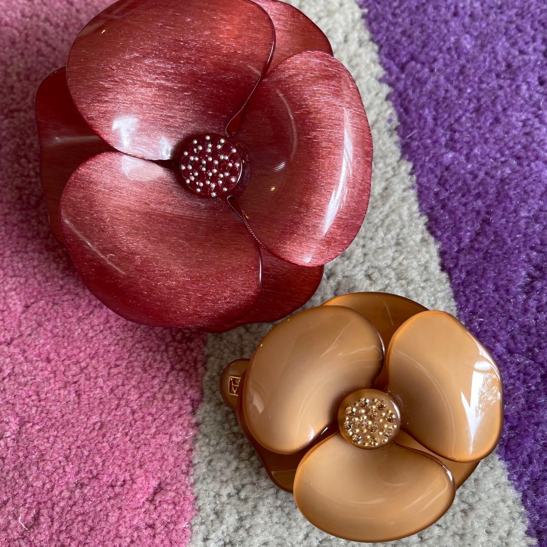 アレクサンドルドゥパリ カメリア バレッタ 大