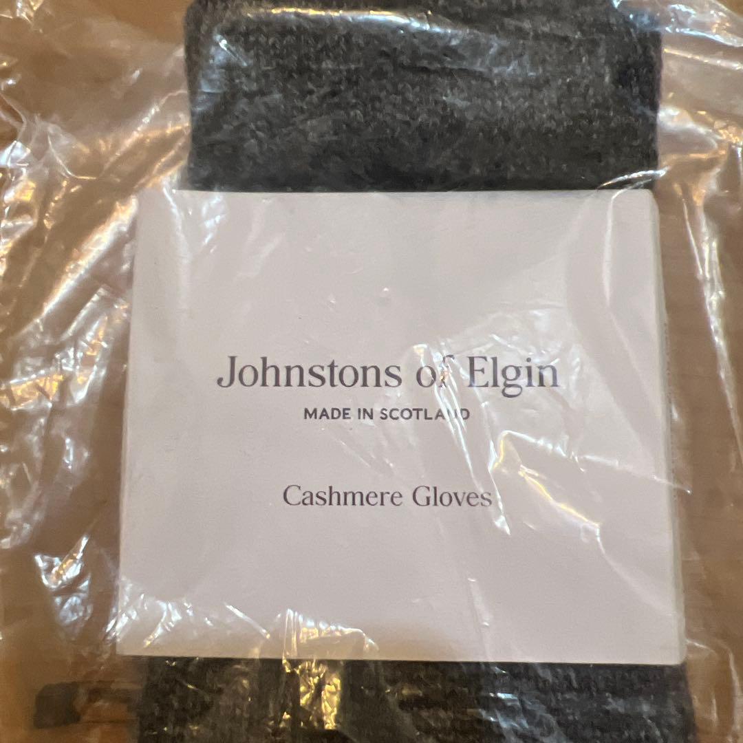Johnstons of Elgin カシミヤショートグローブ