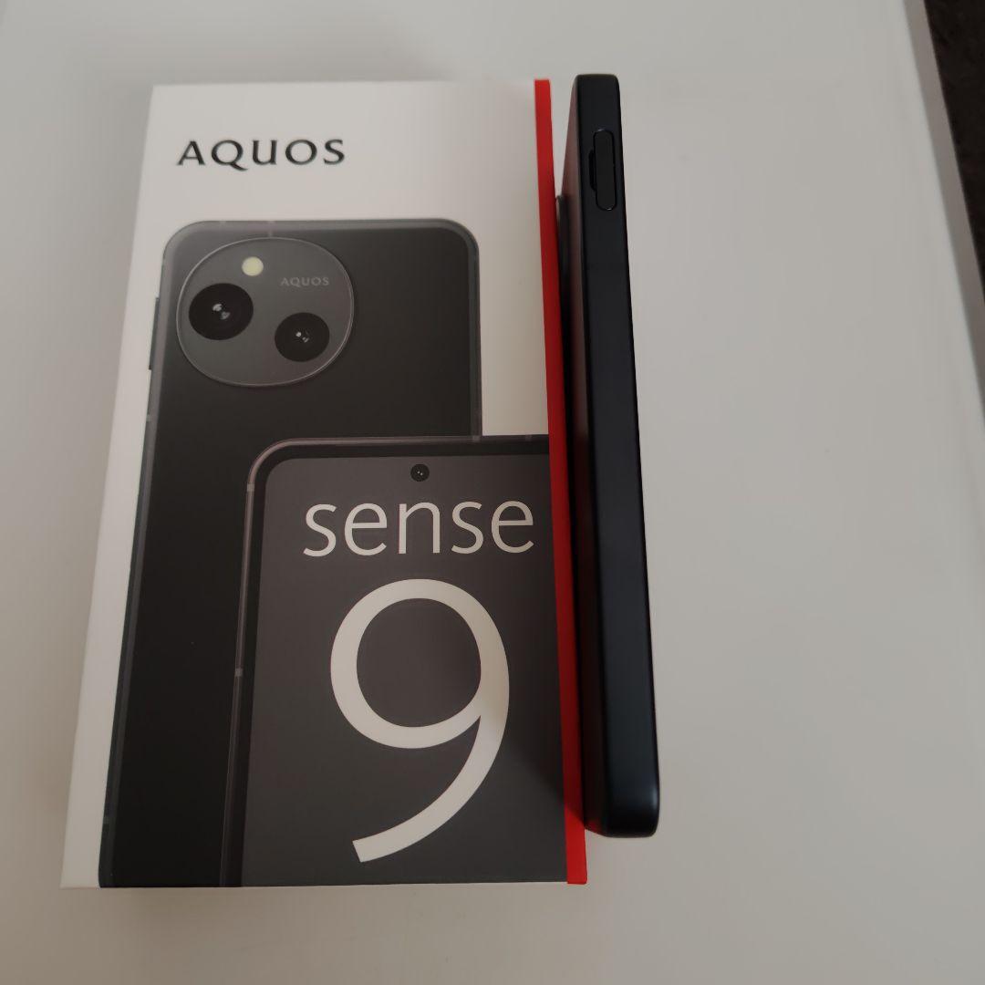 【SH-53E・美品】AQUOS sense9 ブラック 6GB/128GB