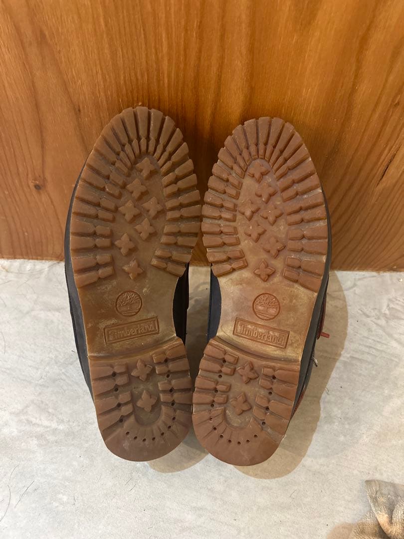 ティンバーランド 3eye デッキシューズ 7インチ ネイビー