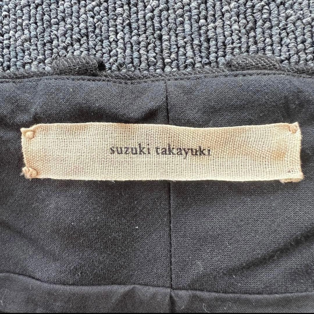 suzuki takayuki リネン ウール ラップワイドパンツ