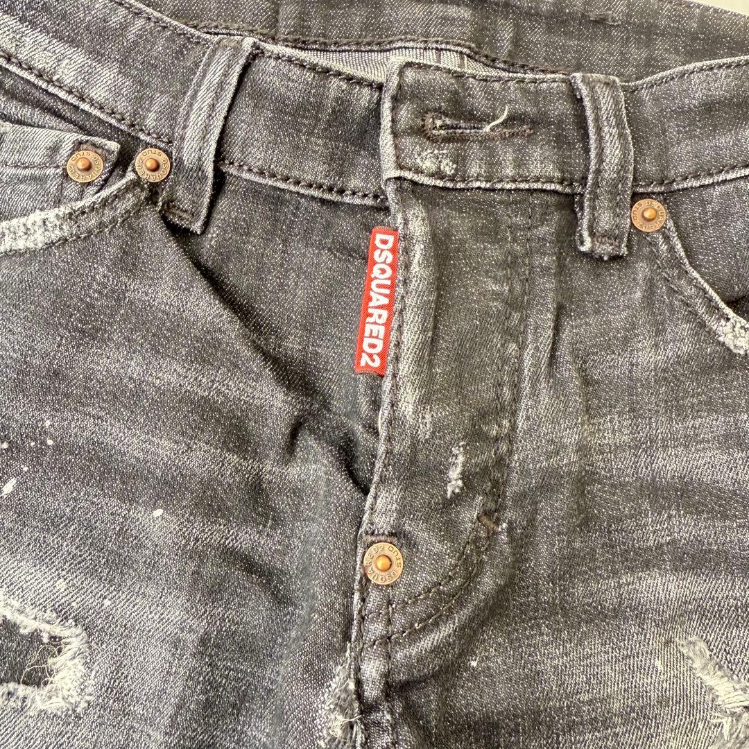 送料込み！ディースク キッズ 10Y ブラックデニム