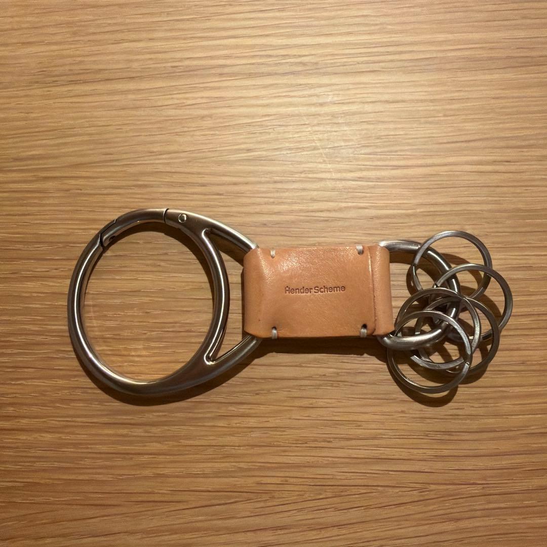 Hender Scheme エンダースキーマー レザーキーホルダー