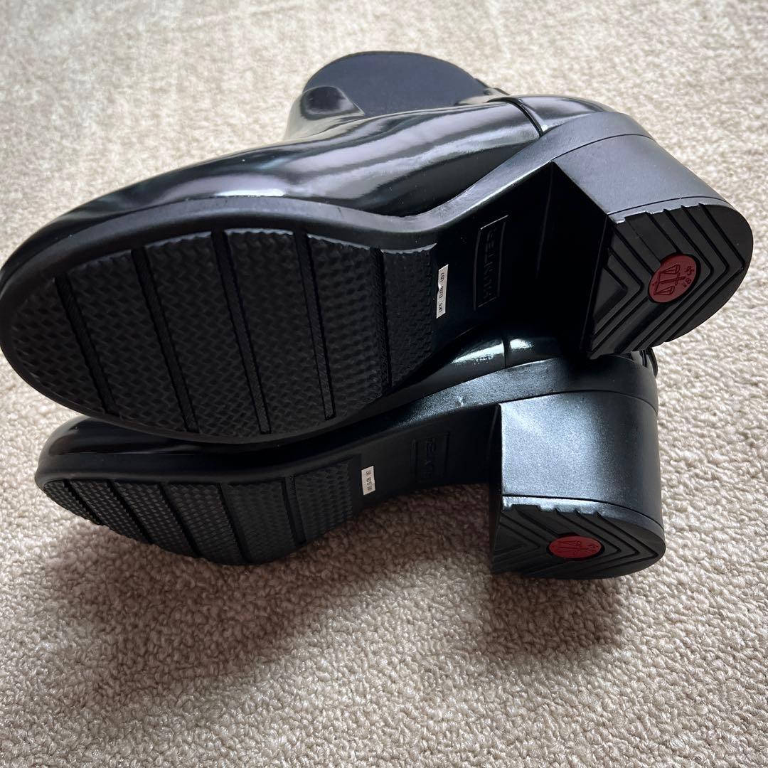 Hunter レインショートブーツ　ブラック