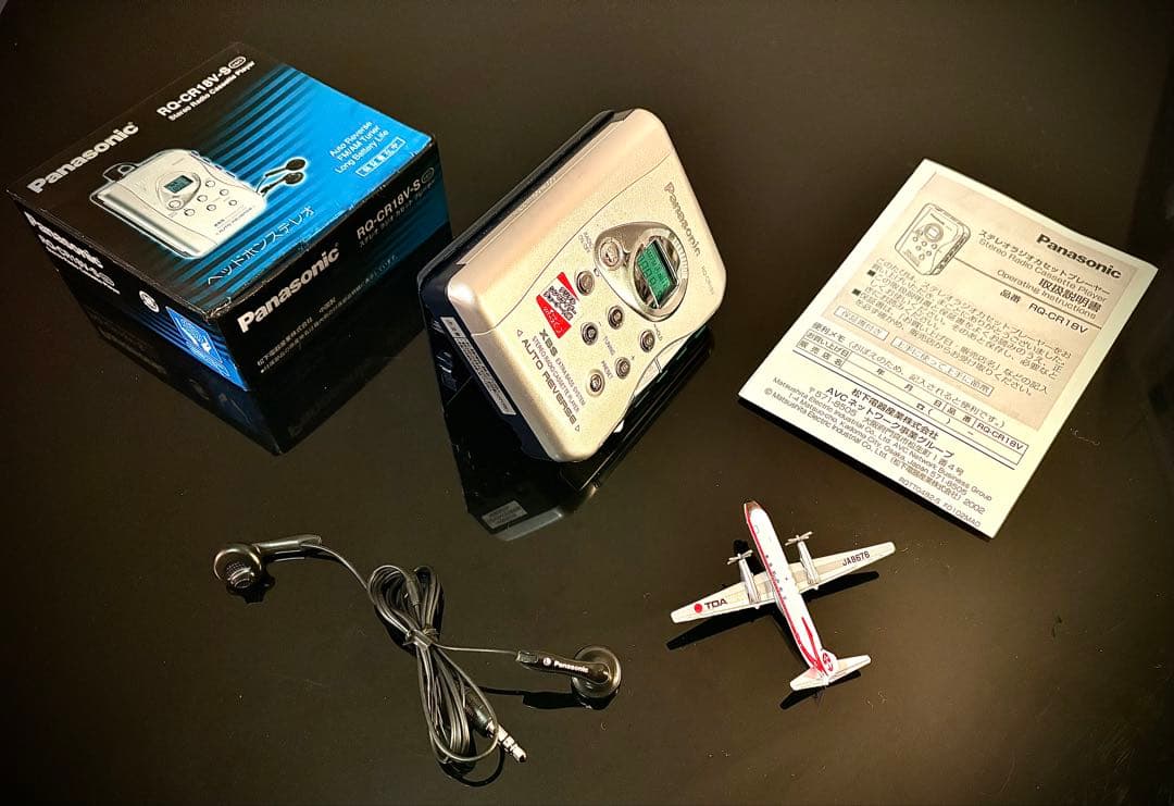 カセットプレーヤーPanasonic RQ-CR18V「 整備済み、完動超美品」