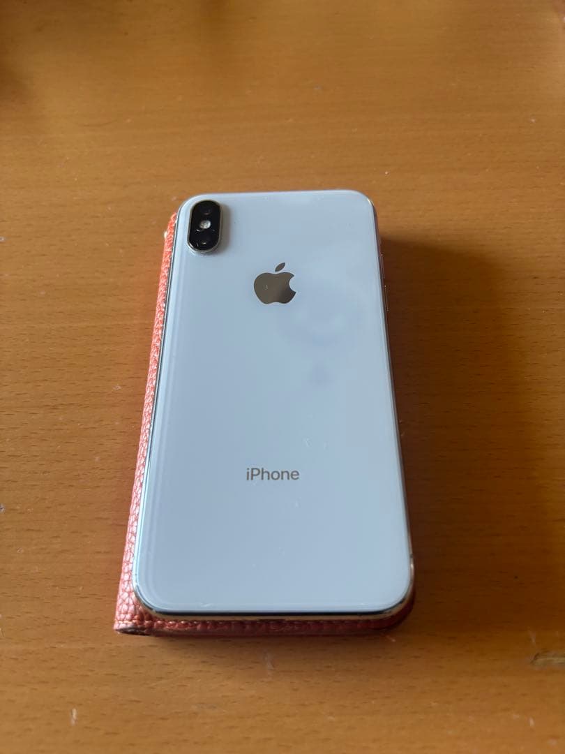 iphone X シルバー 64GB 中古美品