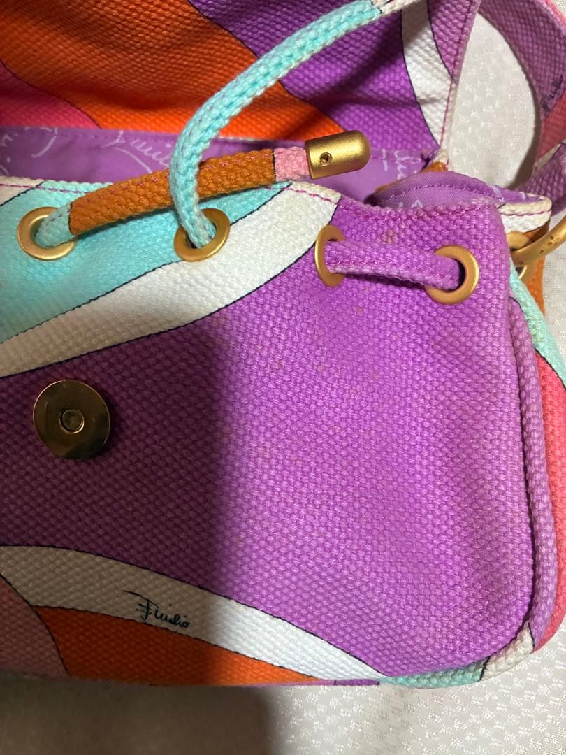 【エミリオプッチ】パリジェンヌ風ショルダーバッグ♪Emilio Pucci