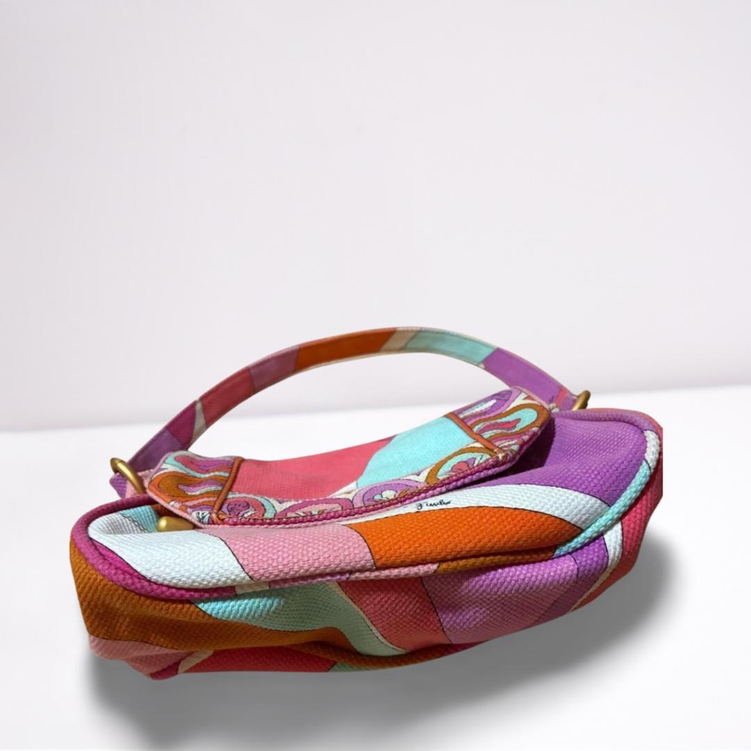 【エミリオプッチ】パリジェンヌ風ショルダーバッグ♪Emilio Pucci