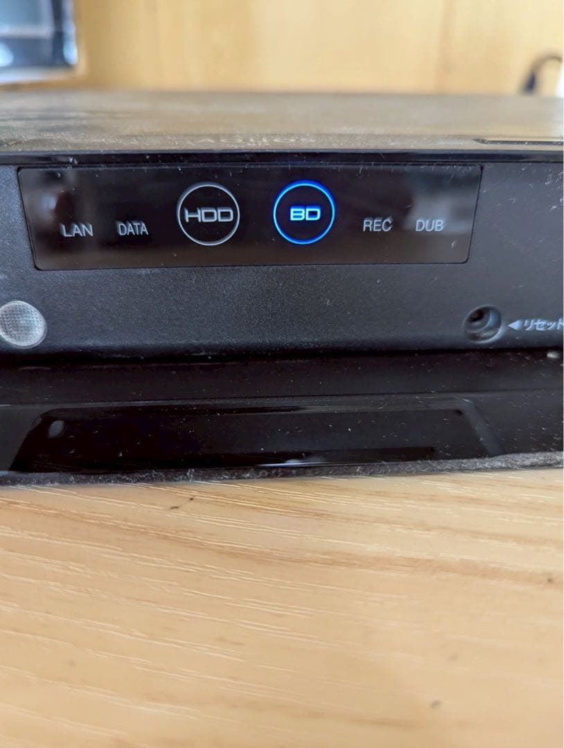 SHARP　AQUOSブルーレイ 2B-C10CW1 2019年製　本体のみ