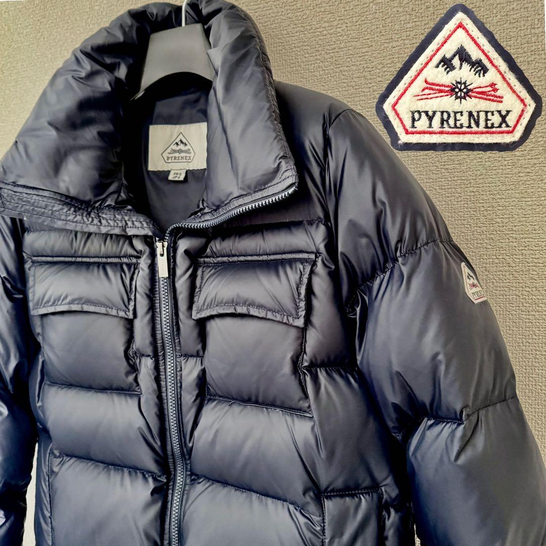 PYRENEX BASILE ダウンジャケット S ネイビー 極美品