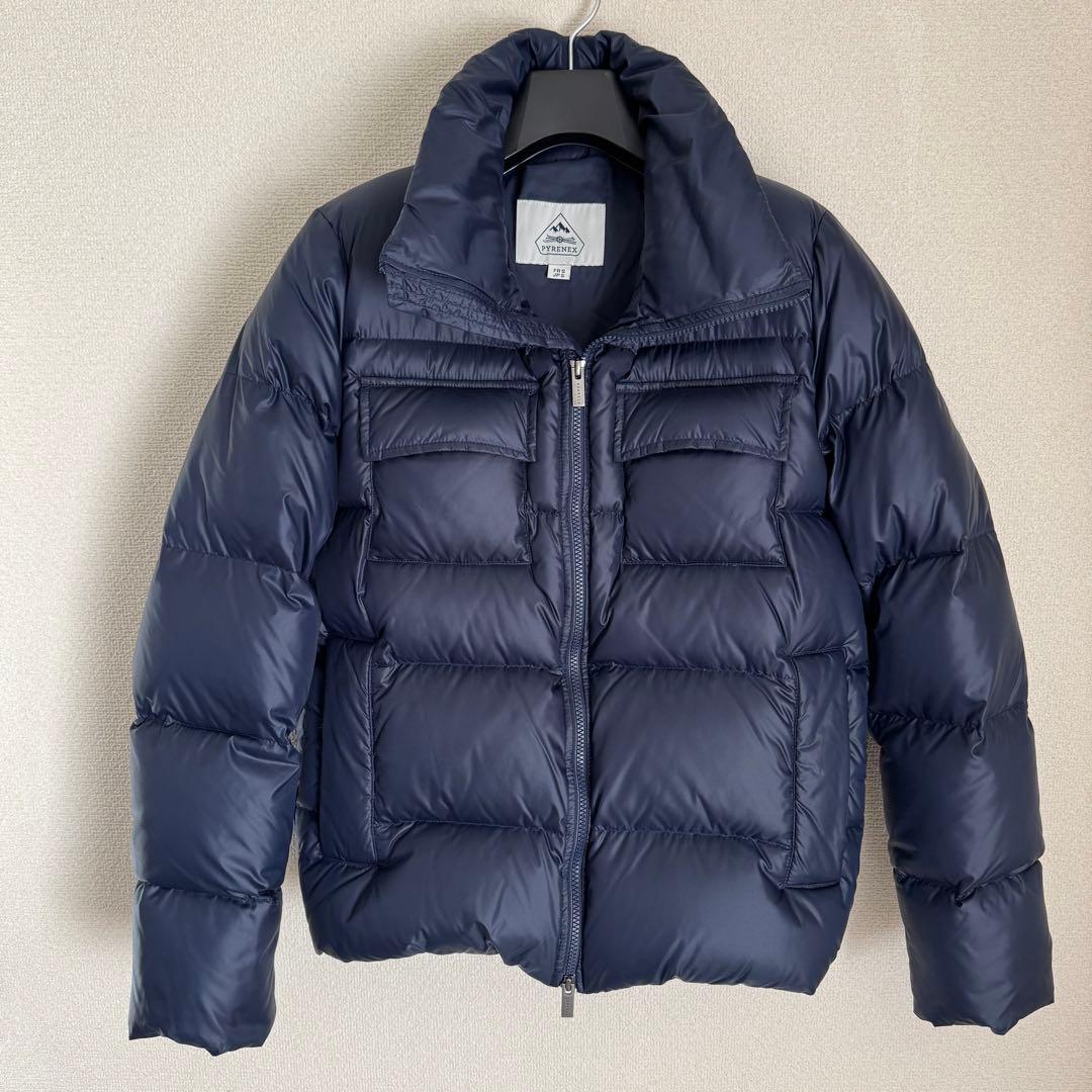 PYRENEX BASILE ダウンジャケット S ネイビー 極美品