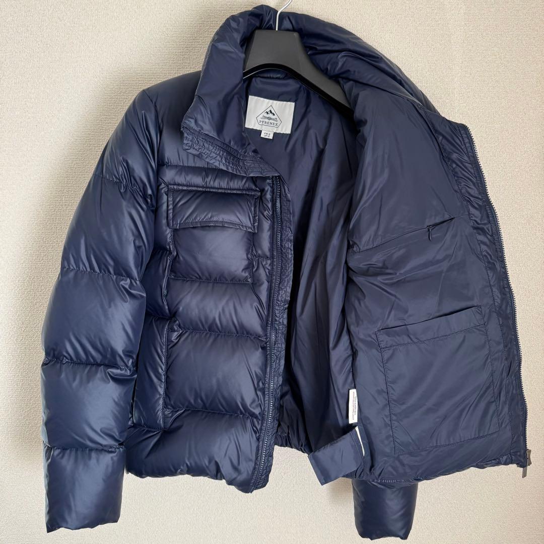 PYRENEX BASILE ダウンジャケット S ネイビー 極美品