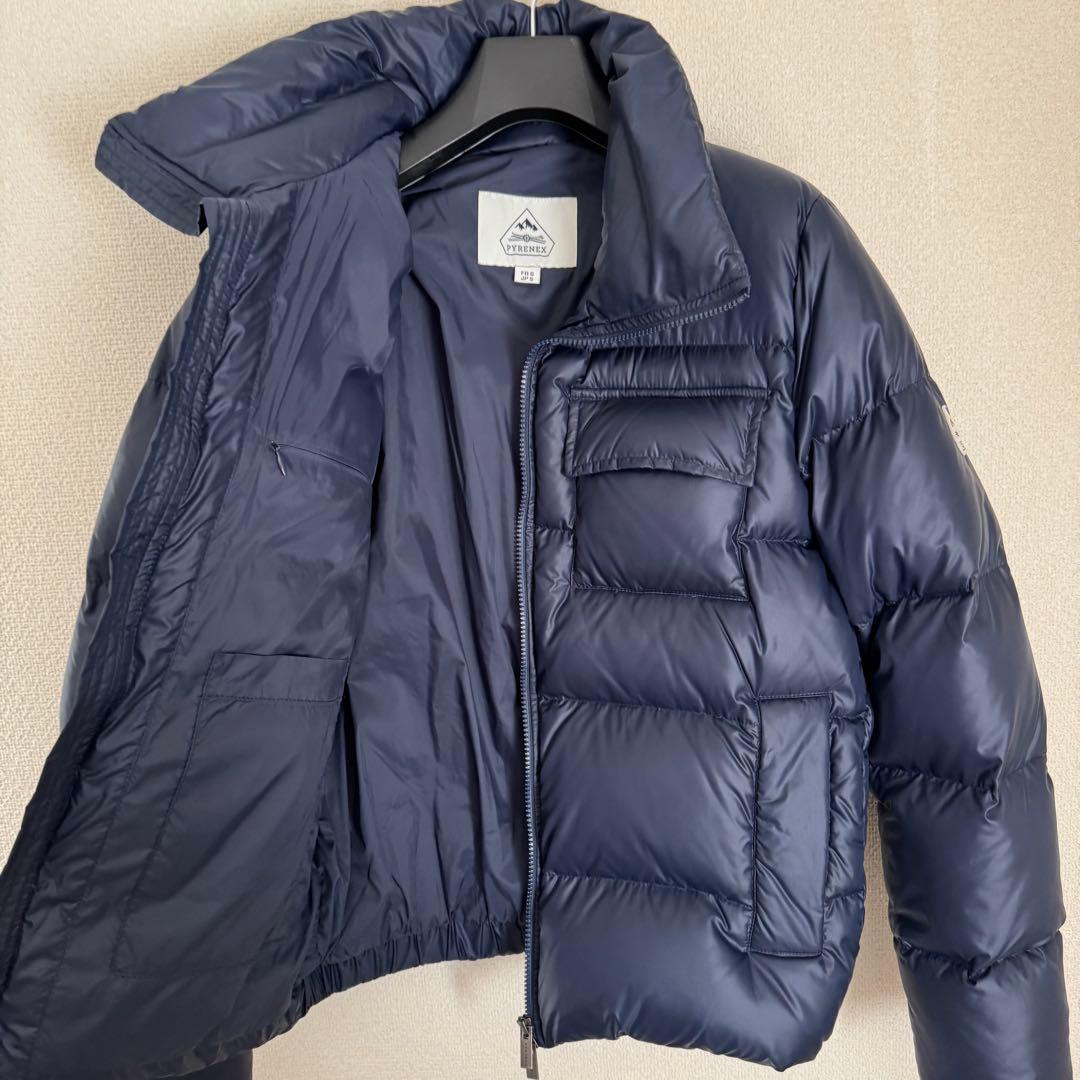 PYRENEX BASILE ダウンジャケット S ネイビー 極美品