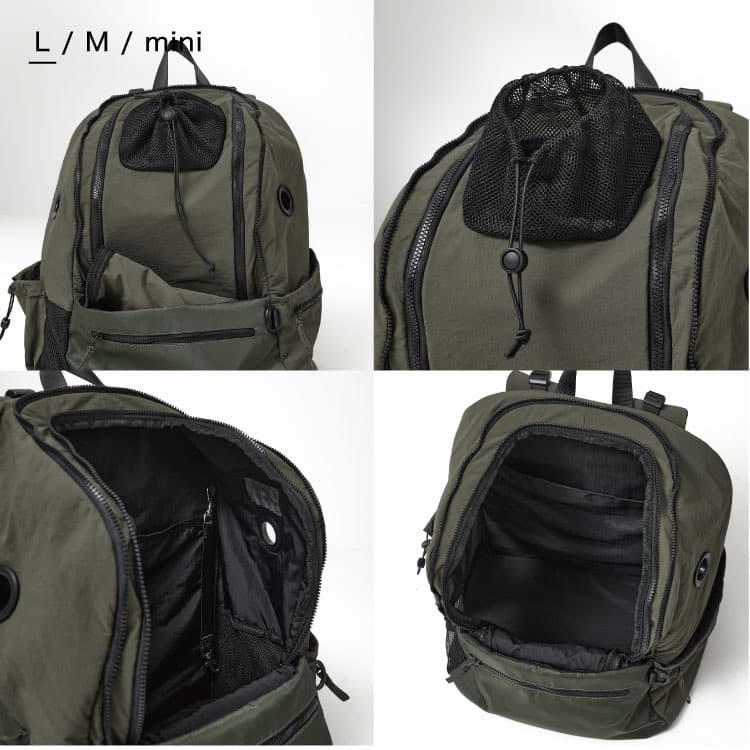 【新品】未使用 MATIE ペットリュック Lサイズ 犬用 ブラック