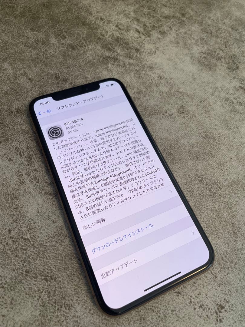 docomo iPhone Xs 256GB ゴールド