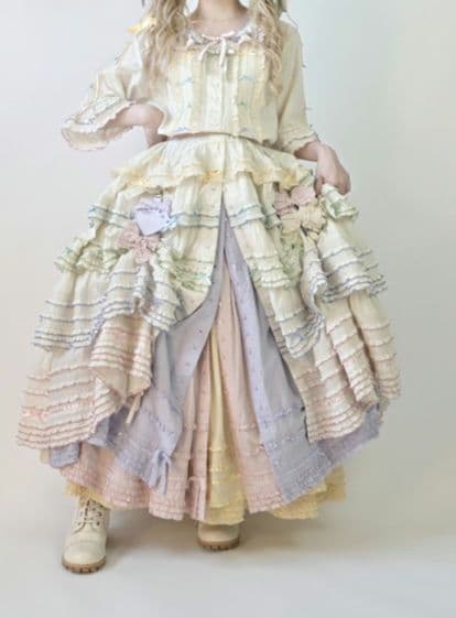 ピンクハウス 阪神限定 ワンピース アイボリー リボン付き PINK HOUSE