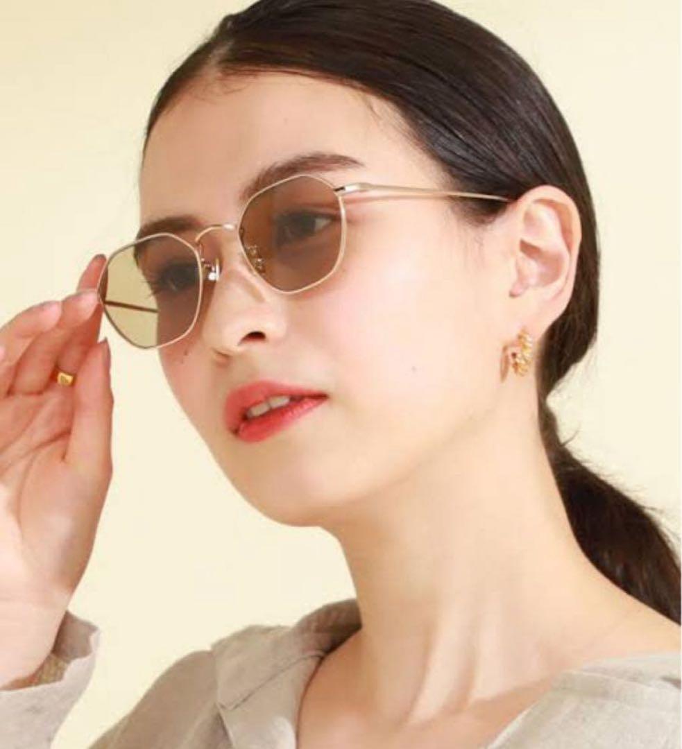 【極美品】 A.D.S.R BAZ 01 GOLD BROWN LENSケース付