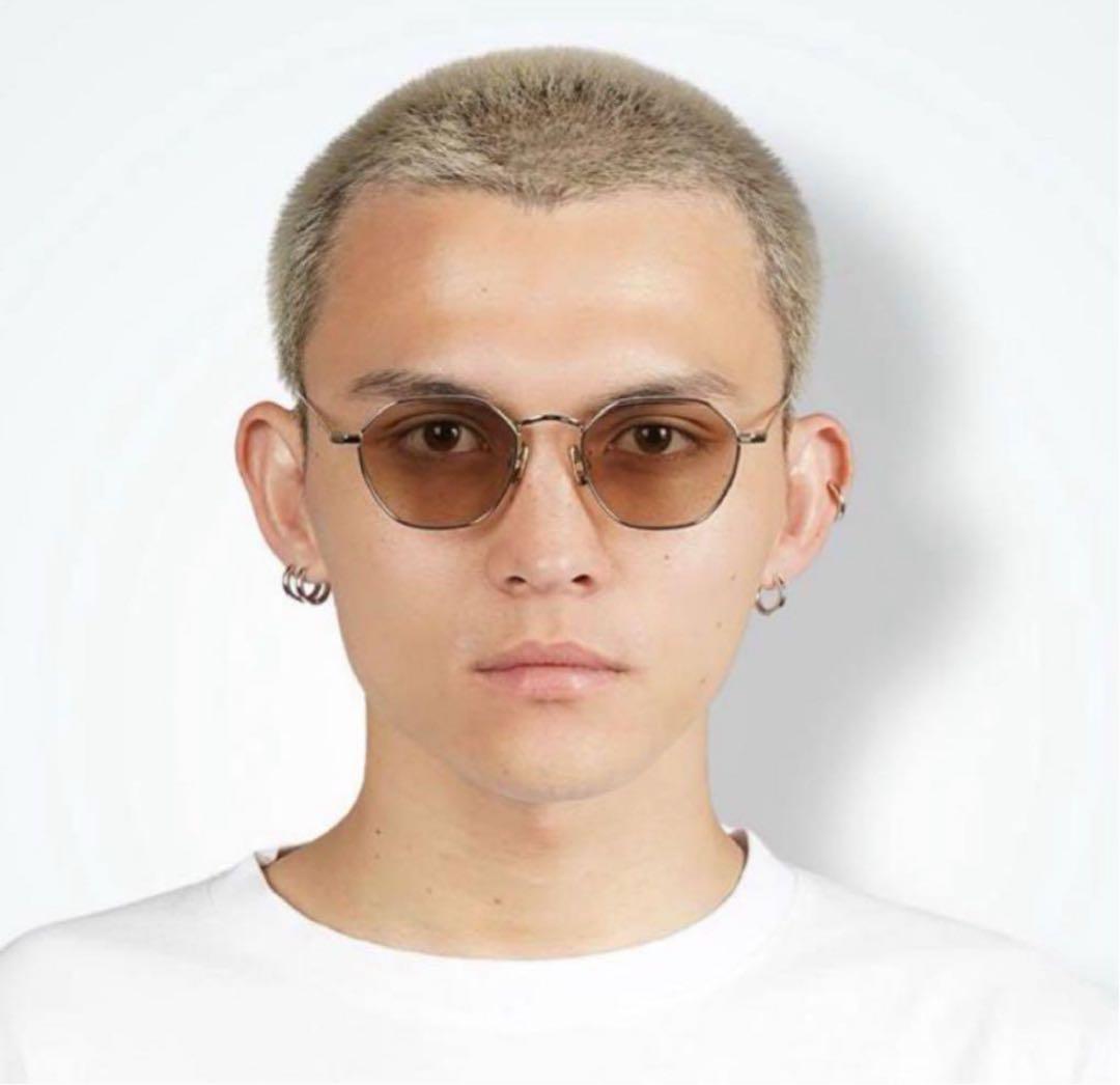 【極美品】 A.D.S.R BAZ 01 GOLD BROWN LENSケース付