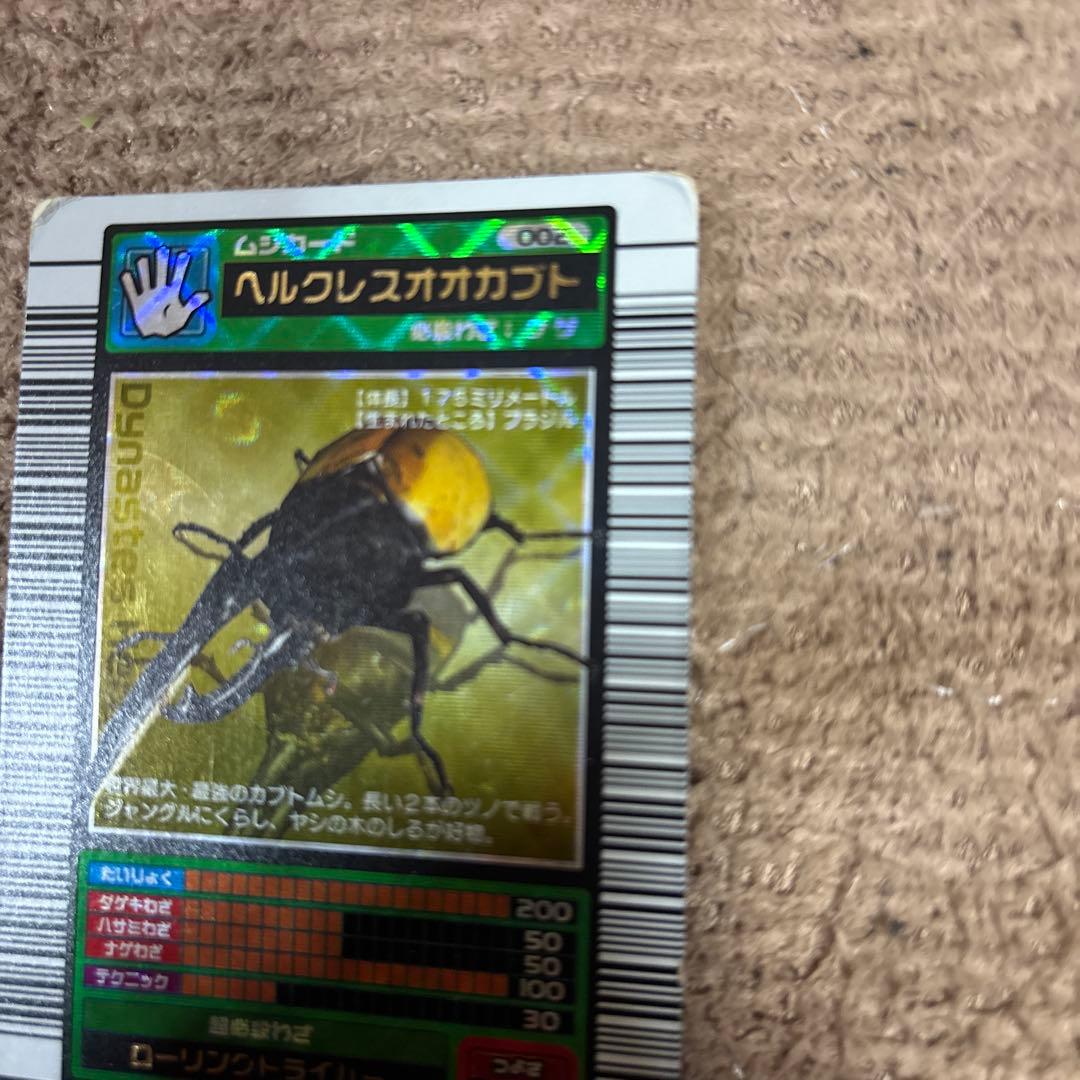 ヘルクレスオオカブト トレーディングカード