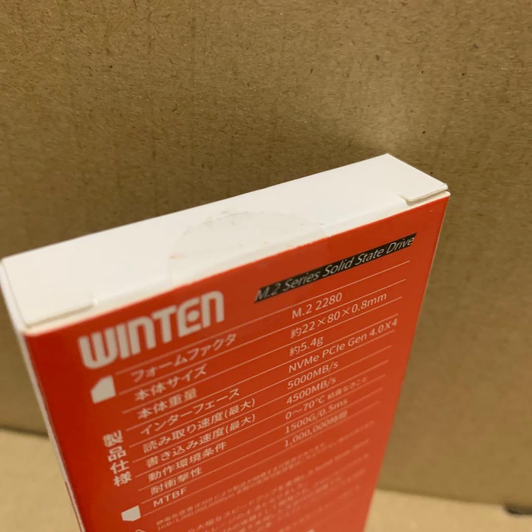 新品未開封　WINTEN WT44-SSD-1TB Gen 4x4 NVMe