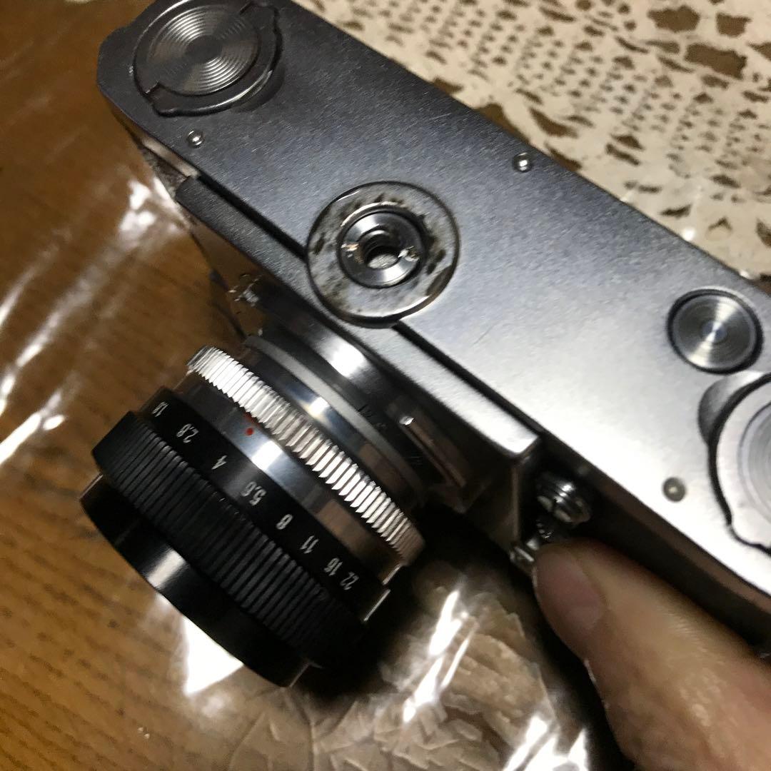 Contax C レンズキエフhelios 103 53/1.8付き