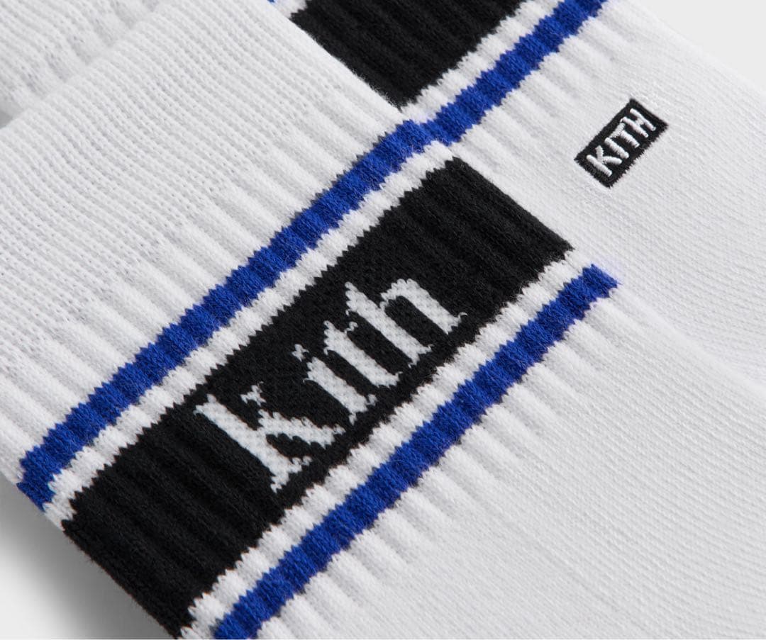 レッグウェア Kith Variegated Striped 3-Pack Socks