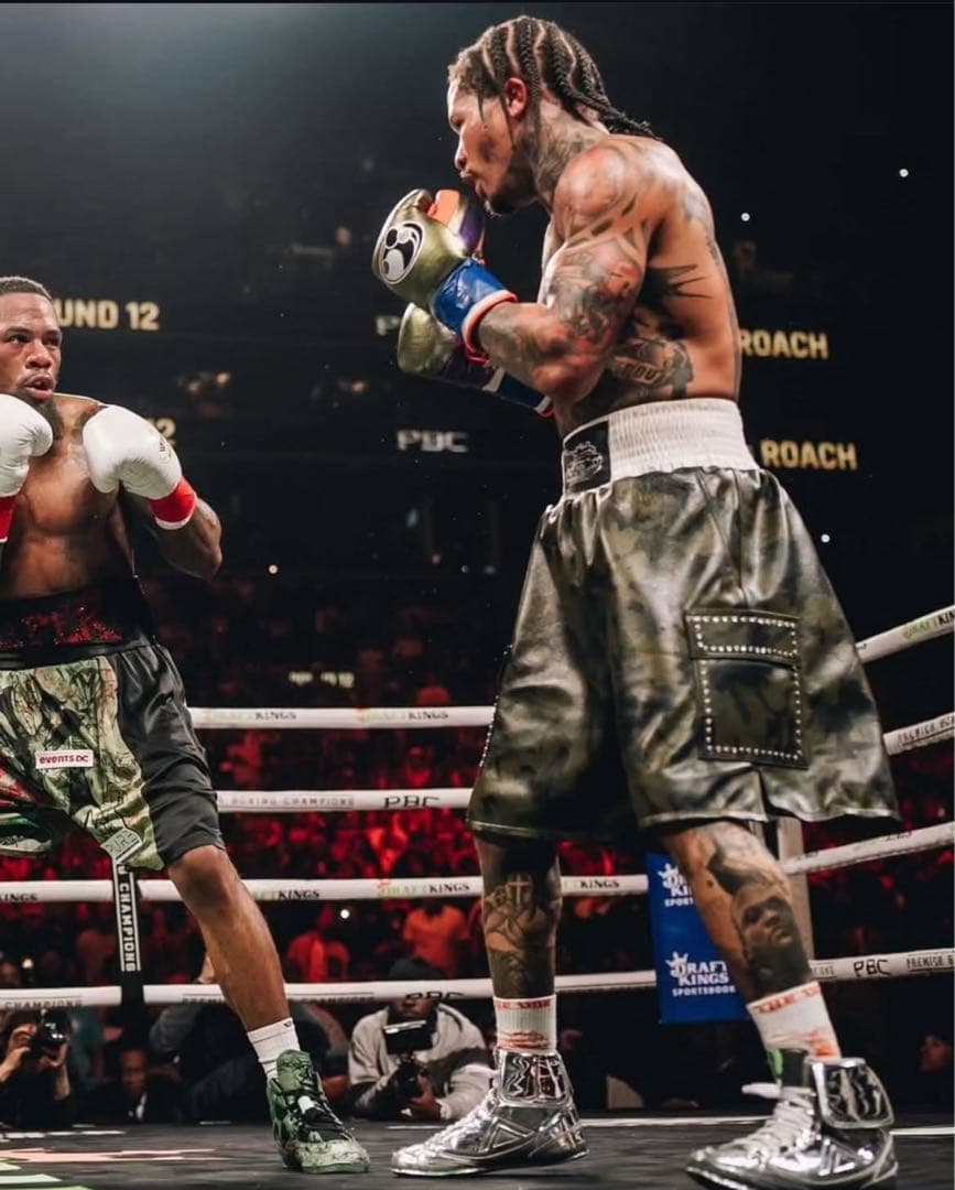 ジャーボンテイデービス着用モデルアダムスボクシングシューズ