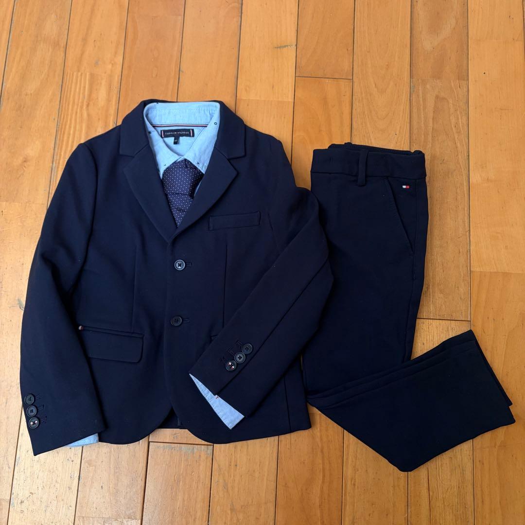 【トミーフィルフィガー】男の子　入学式　卒園式　セットアップスーツ　4点セット