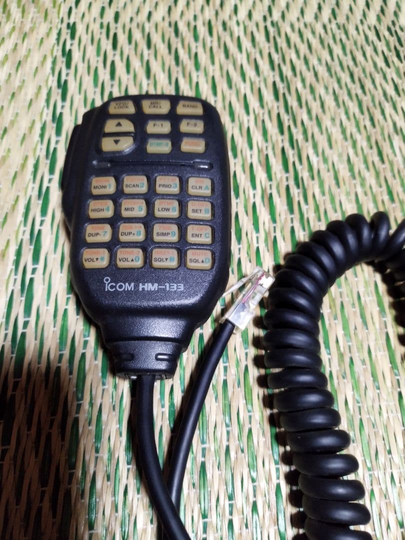 Icom IC-208 　144/430トランシーバー HM-133付き　20W