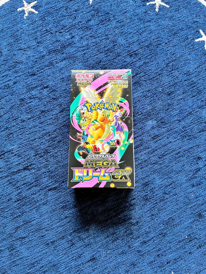 ポケモンカードゲーム MEGA ドリームex BOX 新品未開封シュリンクなし