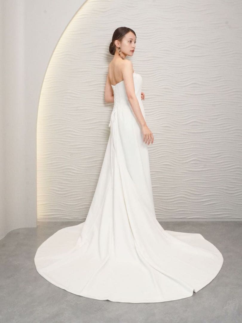 2wayティアードフレアスリーブ スレンダードレス 11号