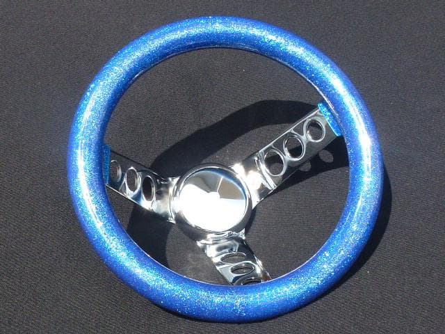 【新品！小径！】10インチ ステアリング USDM グラント ムーンアイズ 旧車