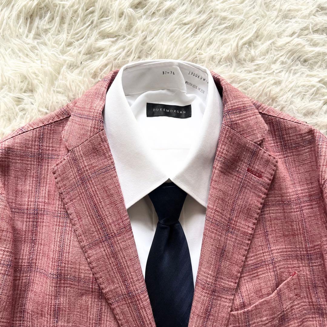 <美品>BOGLIOLI 新ロゴ K.JACKET ピンクジャケット サイズ48