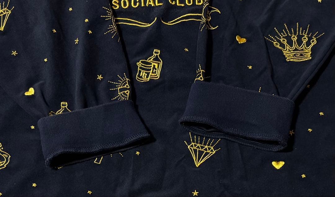 HYSTERIC GLAMOUR 刺繍 カットソー ロンT 長袖ロングシャツ