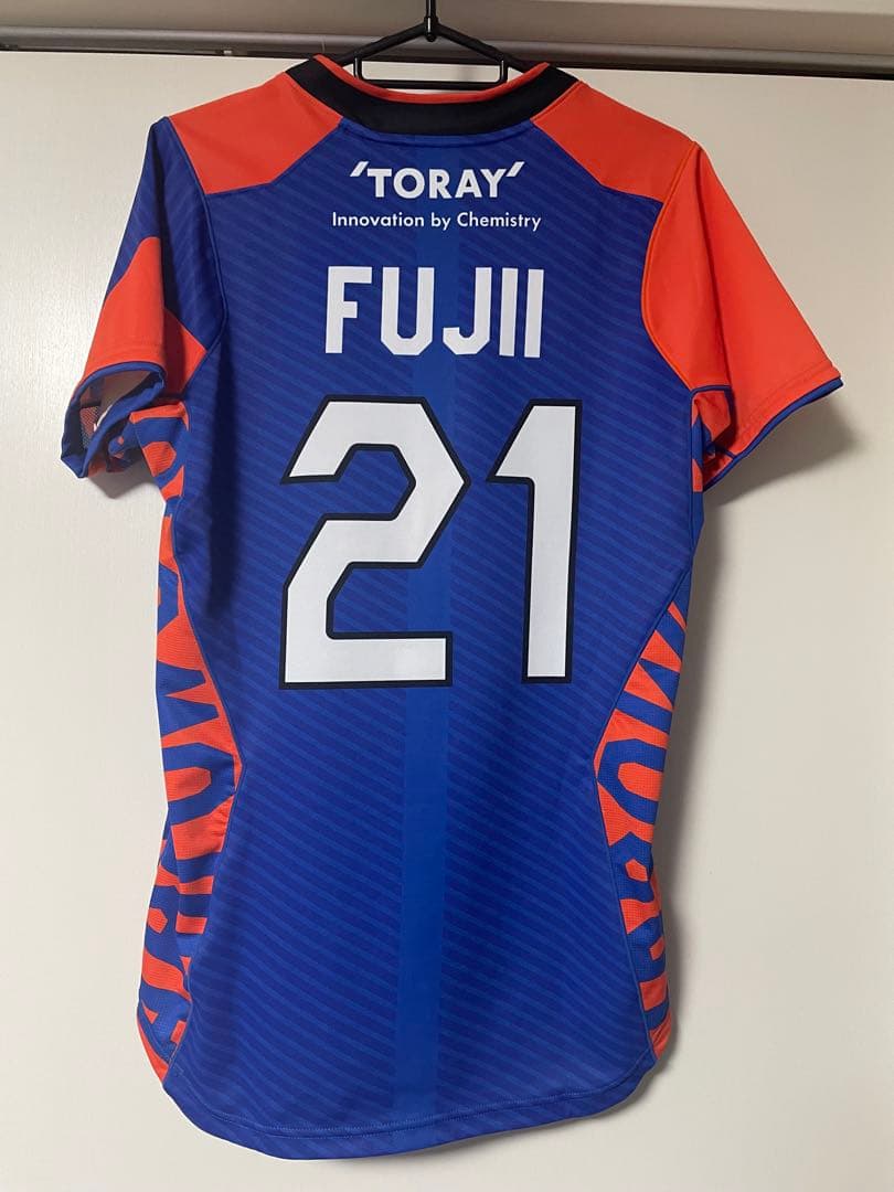 東レアローズ静岡　藤井直伸　オーセンティックユニフォーム