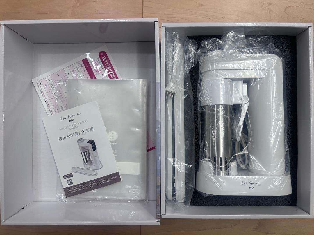 Kai House aio Sousvide Machine 低温調理器　貝印