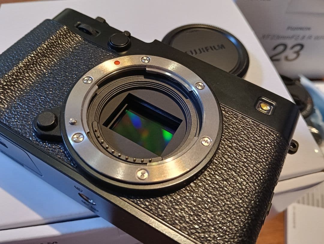 富士フイルムX-E5ショット数127枚＋ XF23mmF2.8新品